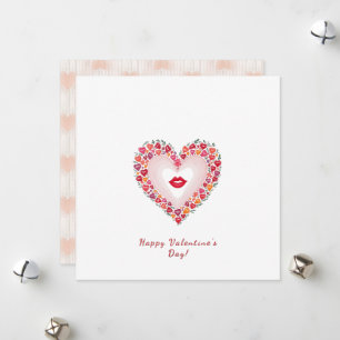 Happy Valentine's Day! Valentine's card.  Holiday Card