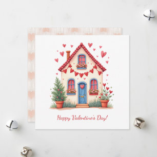 Happy Valentine's Day! Valentine's card. Holiday Card