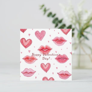 Happy Valentine's Day! Valentine's card. Holiday Card