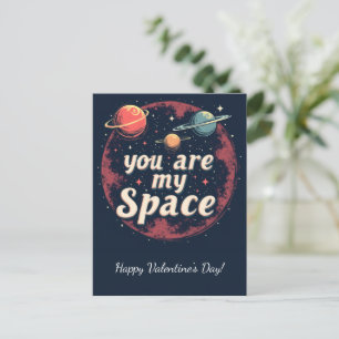 Happy Valentine's Day! Valentine's card.  Holiday Postcard