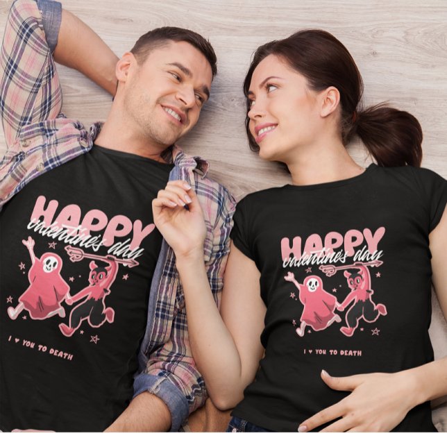 Happy Valentine's Day| Valentine's Day Ghost Funny T-Shirt (Creator Uploaded)