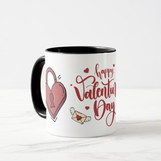 happy valentines day,valentines day gifts,photo gi mug (Front Left)