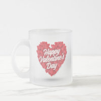 Happy Valentine's Day with Hearts Design-23056