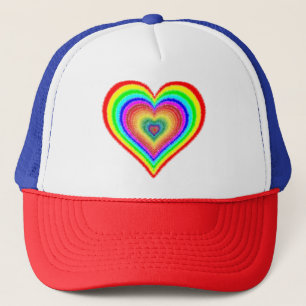 Happy Valentine's Day With Love Symbol-25543 Trucker Hat