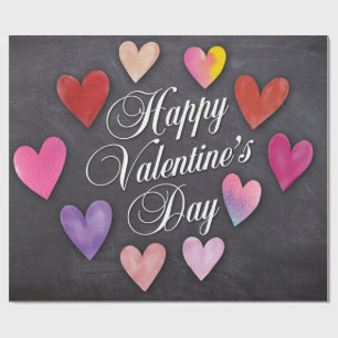 Happy Valentine's Day Wrapping Paper