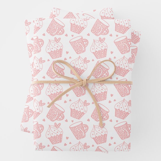 Happy Valentine's Day  Wrapping Paper Sheet (In situ)