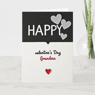 Happy Valentines Grandma Art Card