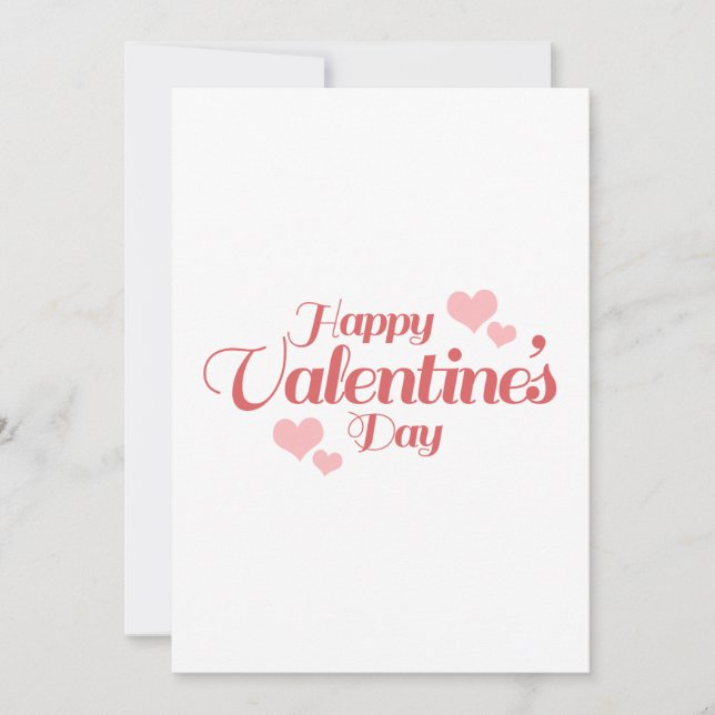 HAPPY VALENTINE'S INVITATION (Front)