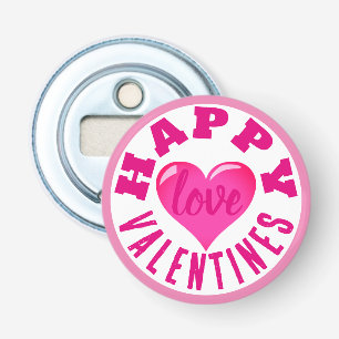 Happy Valentines Love Bottle Opener