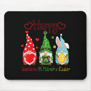 Happy Valentines St Patrick Easter Happy Holiday G Mouse Mat