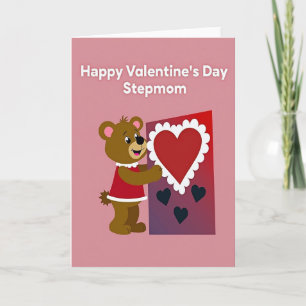 Happy Valentines Stepmom Card