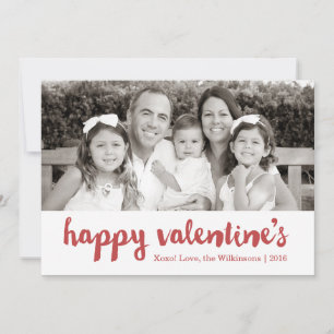 Happy Valentine's Valentine's Day Photo Card