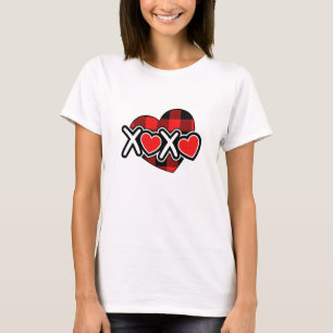 Happy valentine's xoxo white &red T-Shirt