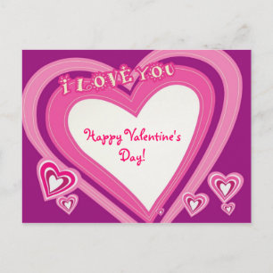 Happy Valentine'sDay!-Postcard Holiday Postcard