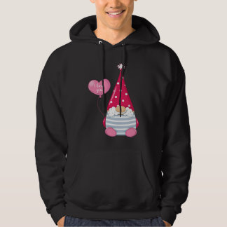 Happy Valentineu2019s Day Male Gnome with I Love Y Hoodie