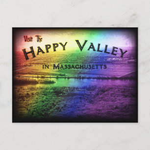 Happy Valley, Massachusetts Postcard