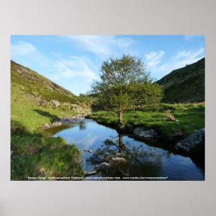 Happy Valley, Northumberland England Poster