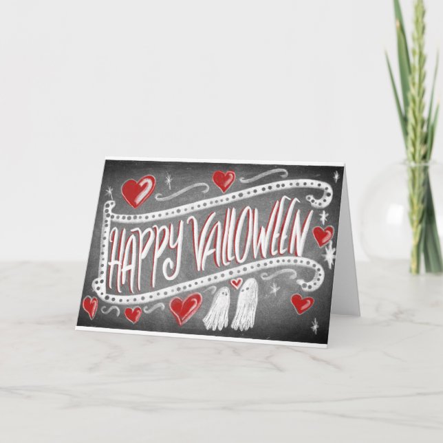 Happy Valloween Card (Front)