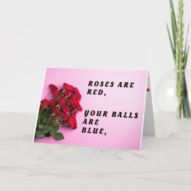 Happy Vasectomy Day! Thank You Card (Front)