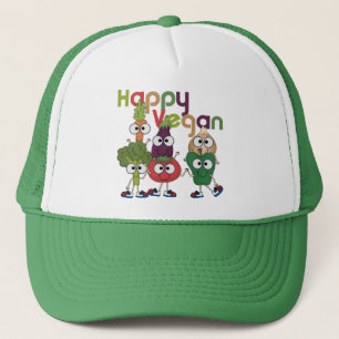 Happy Vegan Trucker Hat