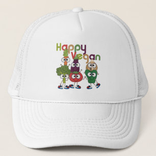 Happy Vegan Trucker Hat