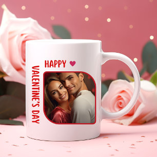 Happy Velentine's Day - Dreamy Affection Two-Tone Coffee Mug