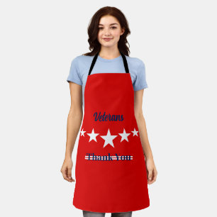Happy Veterans Day  Apron