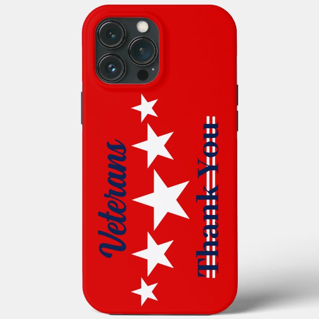 Happy Veterans Day  Case-Mate iPhone Case (Back)