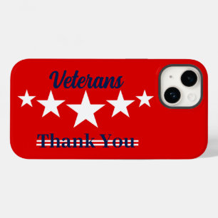 Happy Veterans Day Case-Mate iPhone 14 Case