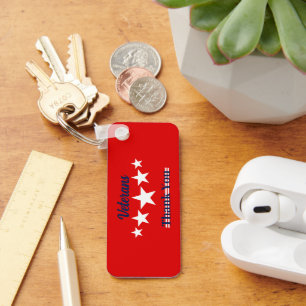 Happy Veterans Day  Key Ring