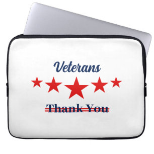 Happy Veterans Day Laptop Sleeve