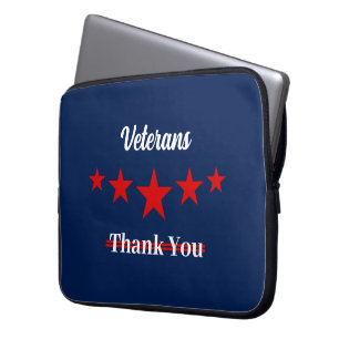 Happy Veterans Day Laptop Sleeve