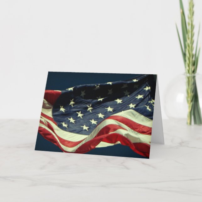 Happy Veterans Day Military Greeting Card (Front)