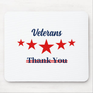 Happy Veterans Day Mouse Mat