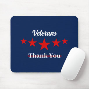 Happy Veterans Day Mouse Mat