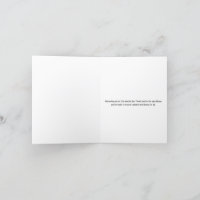 Happy Veterans Day Thank You Card