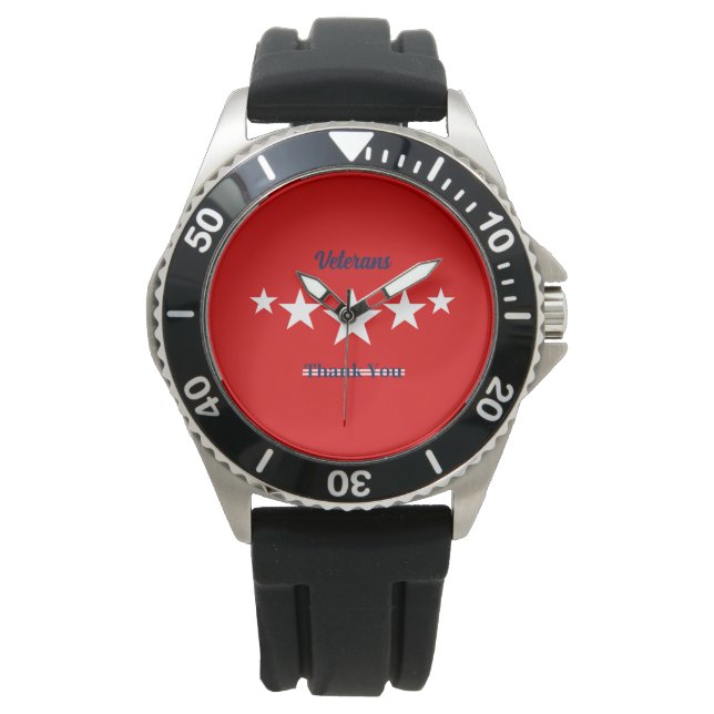 Happy Veterans Day  Watch (Front)