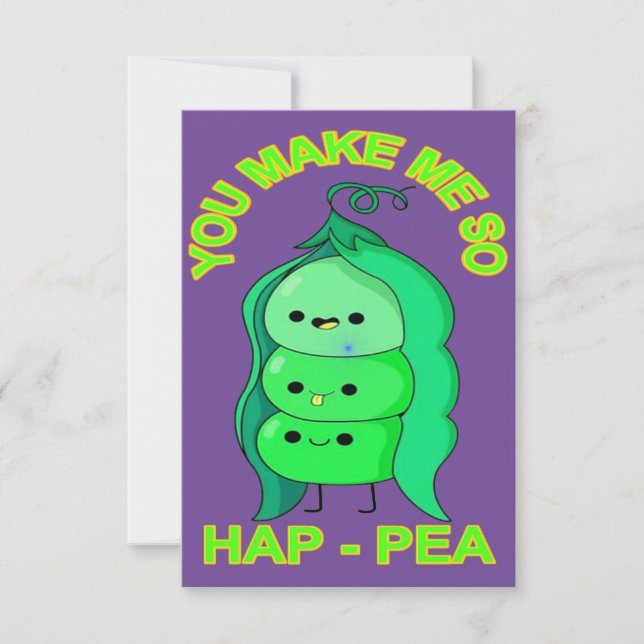 happy vibes thank you card (Front)