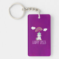 Happy Vibes Typography Cute Smiling Unicorn