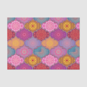 Happy Vibrant Tribal Bohemian Tissue Paper