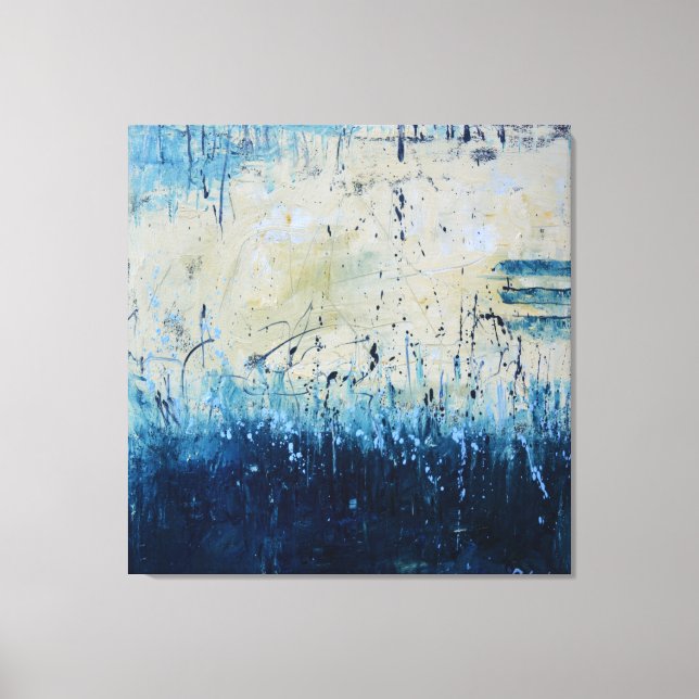 Happy view canvas print (Front)