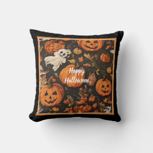 Happy Vintage Halloween Collection Cushion