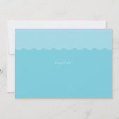 Happy Voyage Farewell Party Invitation (Back)