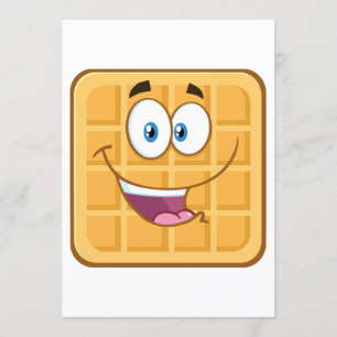 Happy Waffle Invitation
