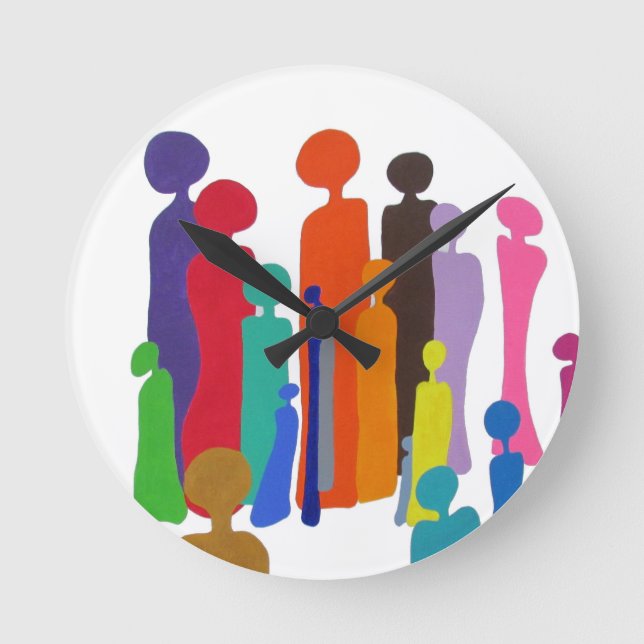 Happy Wall Clock (Front)