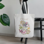 Happy Watercolor Florals Wedding Bridal Party Tote Bag<br><div class="desc">Happy Watercolor Florals Wedding Bridal Party #Bridesmaid Tote Bag
#painted watercolor
#modern botanical
#floral wedding invitations
#spring wedding
#elegant
#summer wedding
#delightful wedding
#happy colors</div>