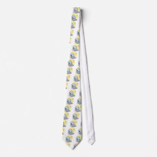 Happy Waving Laptop Tie