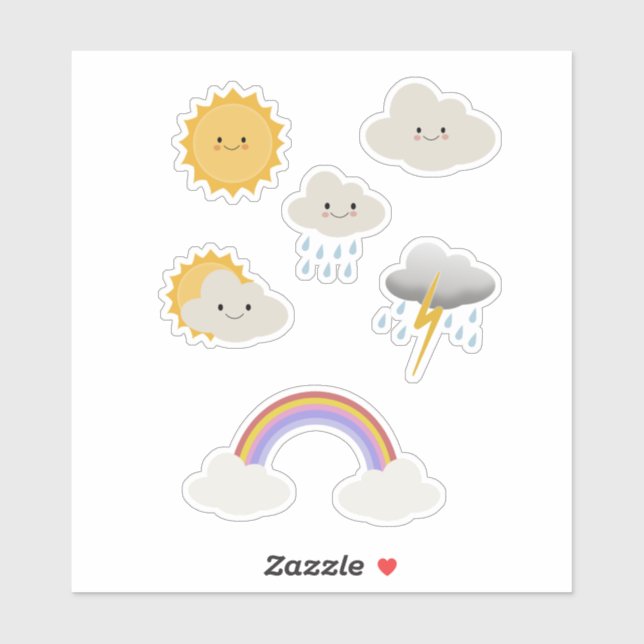 Happy weather icons (Sheet)
