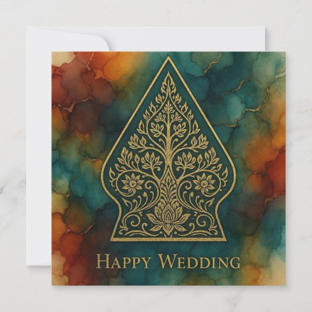Happy Wedding Card (Front)