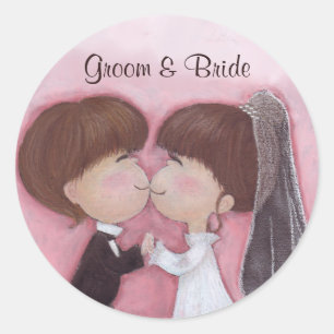 Happy Wedding(customisable) Sticker
